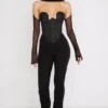 Mina Black Structured Corset Mina Black Structured Corset