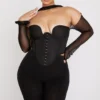 Mina Black Structured Corset Mina Black Structured Corset