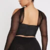 Mina Black Structured Corset Mina Black Structured Corset