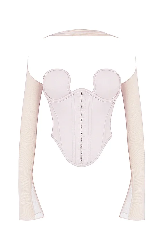 Mina Crystal Structured Corset Mina Crystal Structured Corset