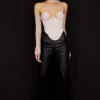 Mina Crystal Structured Corset Mina Crystal Structured Corset
