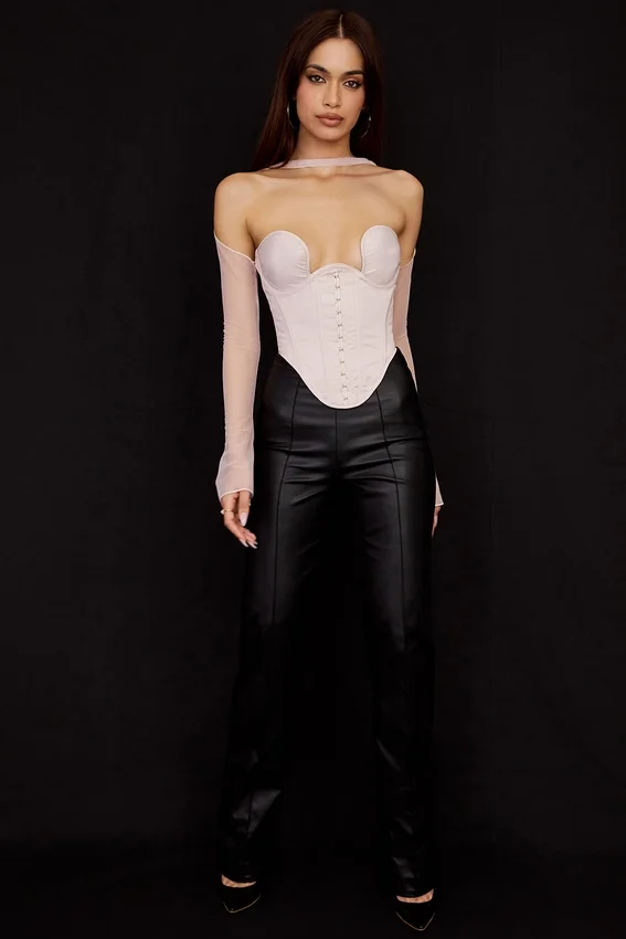 Mina Crystal Structured Corset Mina Crystal Structured Corset