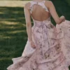 Minerva Pink Floaty Chiffon Midi Sundress Minerva Pink Floaty Chiffon Midi Sundress