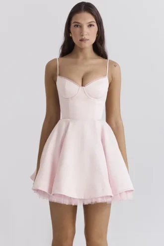 Minimoiselle Ballerina Pink Tulle Mini Dress