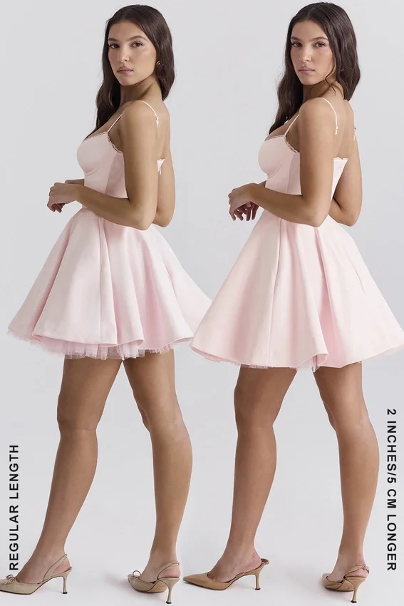Minimoiselle Ballerina Pink Tulle Mini Dress Minimoiselle Ballerina Pink Tulle Mini Dress