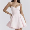 Minimoiselle Ballerina Pink Tulle Mini Dress Minimoiselle Ballerina Pink Tulle Mini Dress