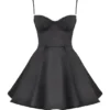 Minimoiselle Black Tulle Mini Dress Minimoiselle Black Tulle Mini Dress