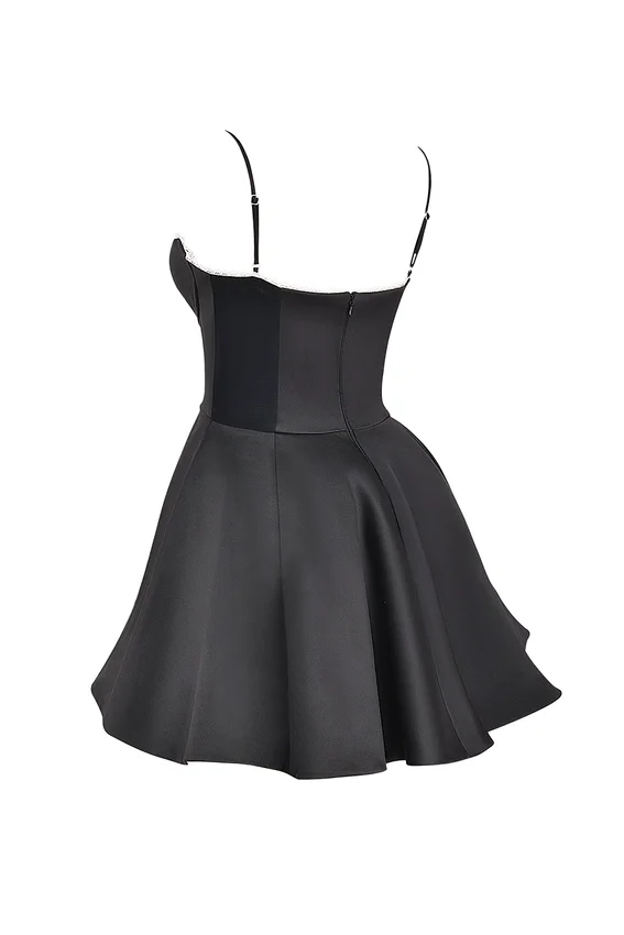 Minimoiselle Black Tulle Mini Dress Minimoiselle Black Tulle Mini Dress