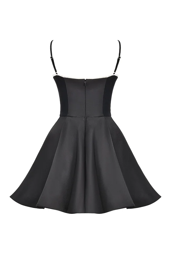 Minimoiselle Black Tulle Mini Dress Minimoiselle Black Tulle Mini Dress