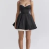 Minimoiselle Black Tulle Mini Dress Minimoiselle Black Tulle Mini Dress
