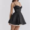Minimoiselle Black Tulle Mini Dress Minimoiselle Black Tulle Mini Dress