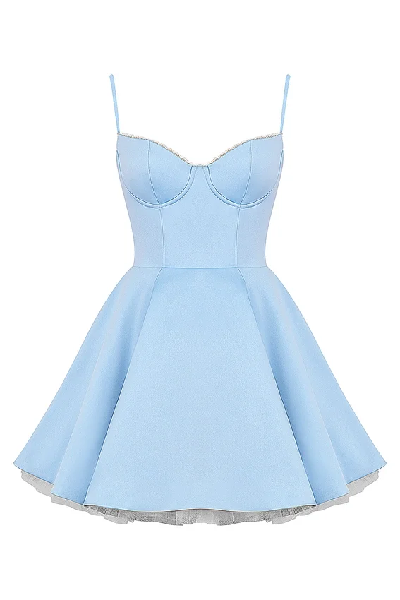 Minimoiselle Cinderella Blue Tulle Mini Dress Minimoiselle Cinderella Blue Tulle Mini Dress