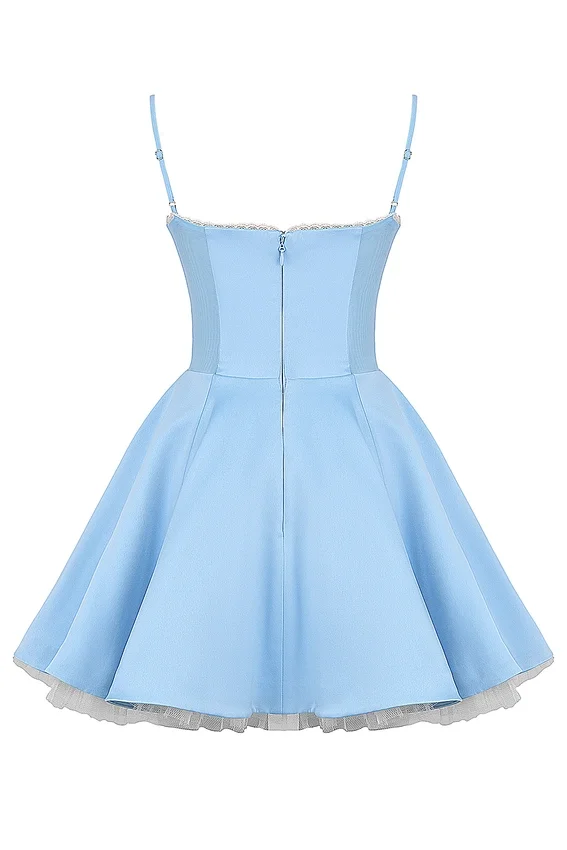 Minimoiselle Cinderella Blue Tulle Mini Dress Minimoiselle Cinderella Blue Tulle Mini Dress