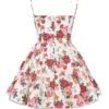 Minimoiselle Italian Rose Print Tulle Mini Dress Minimoiselle Italian Rose Print Tulle Mini Dress