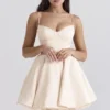 Minimoiselle Vintage Cream Tulle Mini Dress Minimoiselle Vintage Cream Tulle Mini Dress