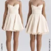 Minimoiselle Vintage Cream Tulle Mini Dress Minimoiselle Vintage Cream Tulle Mini Dress