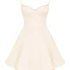Minimoiselle Vintage Cream Tulle Mini Dress Minimoiselle Vintage Cream Tulle Mini Dress