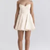 Minimoiselle Vintage Cream Tulle Mini Dress Minimoiselle Vintage Cream Tulle Mini Dress