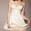 Minimoiselle Vintage Cream Tulle Mini Dress Minimoiselle Vintage Cream Tulle Mini Dress