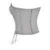 Mirabelle Smoke Lace Up Corset Mirabelle Smoke Lace Up Corset
