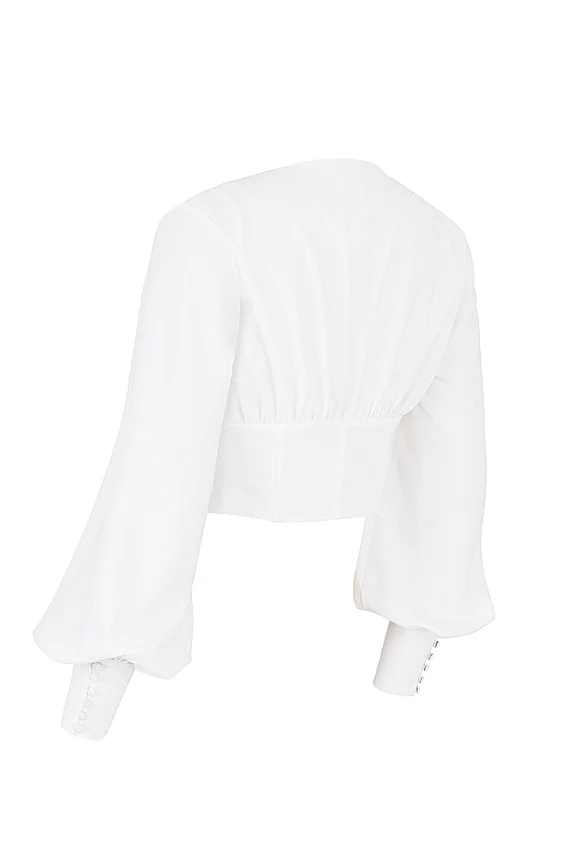 Mirabelle White Lace Up Corset Mirabelle White Lace Up Corset