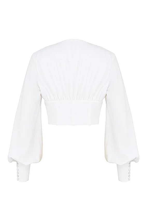 Mirabelle White Lace Up Corset Mirabelle White Lace Up Corset