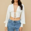 Mirabelle White Lace Up Corset Mirabelle White Lace Up Corset