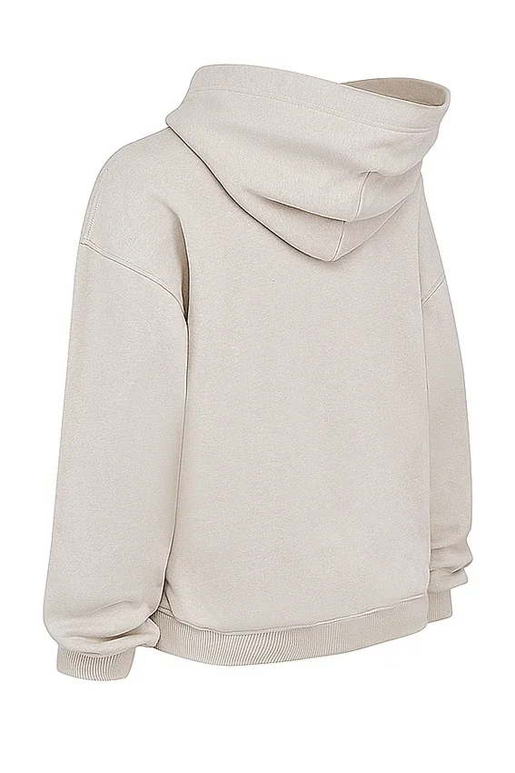 Mirage Cloud Cotton Fleece-Back Zip Through Hoodie Mirage Cloud Cotton Fleece-Back Zip Through Hoodie