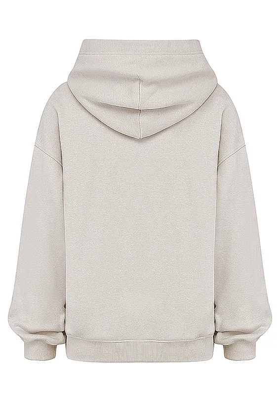 Mirage Cloud Cotton Fleece-Back Zip Through Hoodie Mirage Cloud Cotton Fleece-Back Zip Through Hoodie