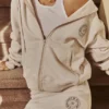 Mirage Cloud Cotton Fleece-Back Zip Through Hoodie Mirage Cloud Cotton Fleece-Back Zip Through Hoodie