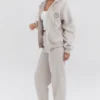 Mirage Cloud Cotton Fleece-Back Zip Through Hoodie Mirage Cloud Cotton Fleece-Back Zip Through Hoodie