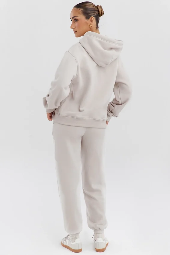 Mirage Cloud Cotton Fleece-Back Zip Through Hoodie Mirage Cloud Cotton Fleece-Back Zip Through Hoodie