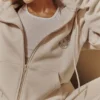 Mirage Cloud Cotton Fleece-Back Zip Through Hoodie Mirage Cloud Cotton Fleece-Back Zip Through Hoodie