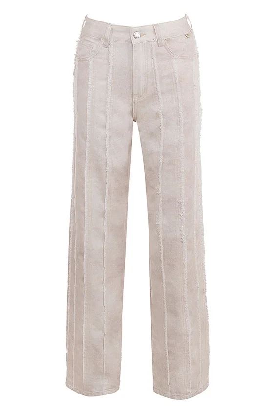 Mistress Rocks Cream Dusty Print Frayed Jeans – SALE Mistress Rocks Cream Dusty Print Frayed Jeans – SALE