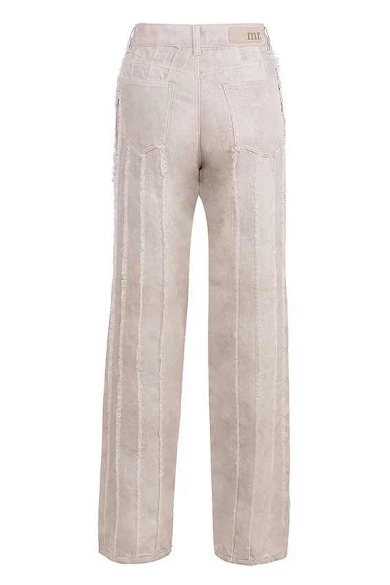 Mistress Rocks Cream Dusty Print Frayed Jeans – SALE Mistress Rocks Cream Dusty Print Frayed Jeans – SALE