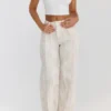 Mistress Rocks Cream Dusty Print Frayed Jeans – SALE Mistress Rocks Cream Dusty Print Frayed Jeans – SALE