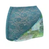 Mistress Rocks Ocean Teal Panelled Mini Skirt – SALE Mistress Rocks Ocean Teal Panelled Mini Skirt – SALE