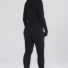 Mitzi Black Ribbed Knit Leggings Mitzi Black Ribbed Knit Leggings