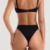 Monaco Black Underwired Bikini Top
