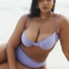 Mykonos Violet High Waist Bikini Bottom Mykonos Violet High Waist Bikini Bottom