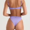 Mykonos Violet High Waist Bikini Bottom Mykonos Violet High Waist Bikini Bottom