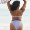 Mykonos Violet High Waist Bikini Bottom Mykonos Violet High Waist Bikini Bottom