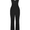 Mylene Black Corset Jumpsuit