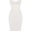 Myrna Ivory Corset Slip Dress Myrna Ivory Corset Slip Dress