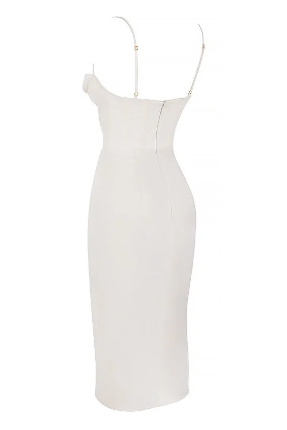 Myrna Ivory Corset Slip Dress Myrna Ivory Corset Slip Dress