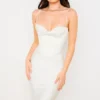 Myrna Ivory Corset Slip Dress Myrna Ivory Corset Slip Dress