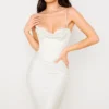 Myrna Ivory Corset Slip Dress Myrna Ivory Corset Slip Dress