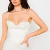 Myrna Ivory Corset Slip Dress Myrna Ivory Corset Slip Dress