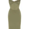 Myrna Olive Corset Slip Dress Myrna Olive Corset Slip Dress