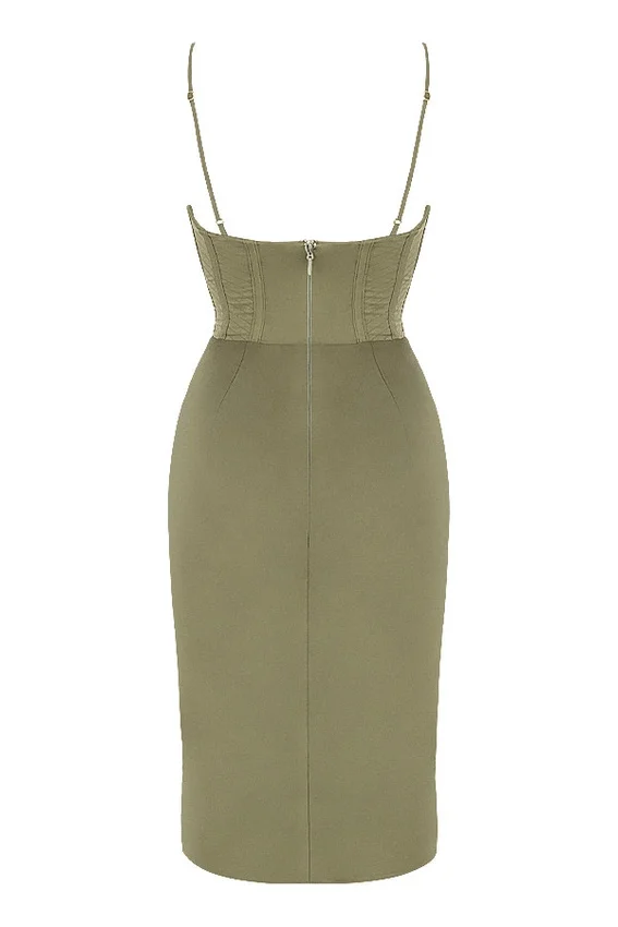 Myrna Olive Corset Slip Dress Myrna Olive Corset Slip Dress